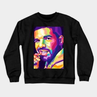 Drake Wpap Pop Art Crewneck Sweatshirt